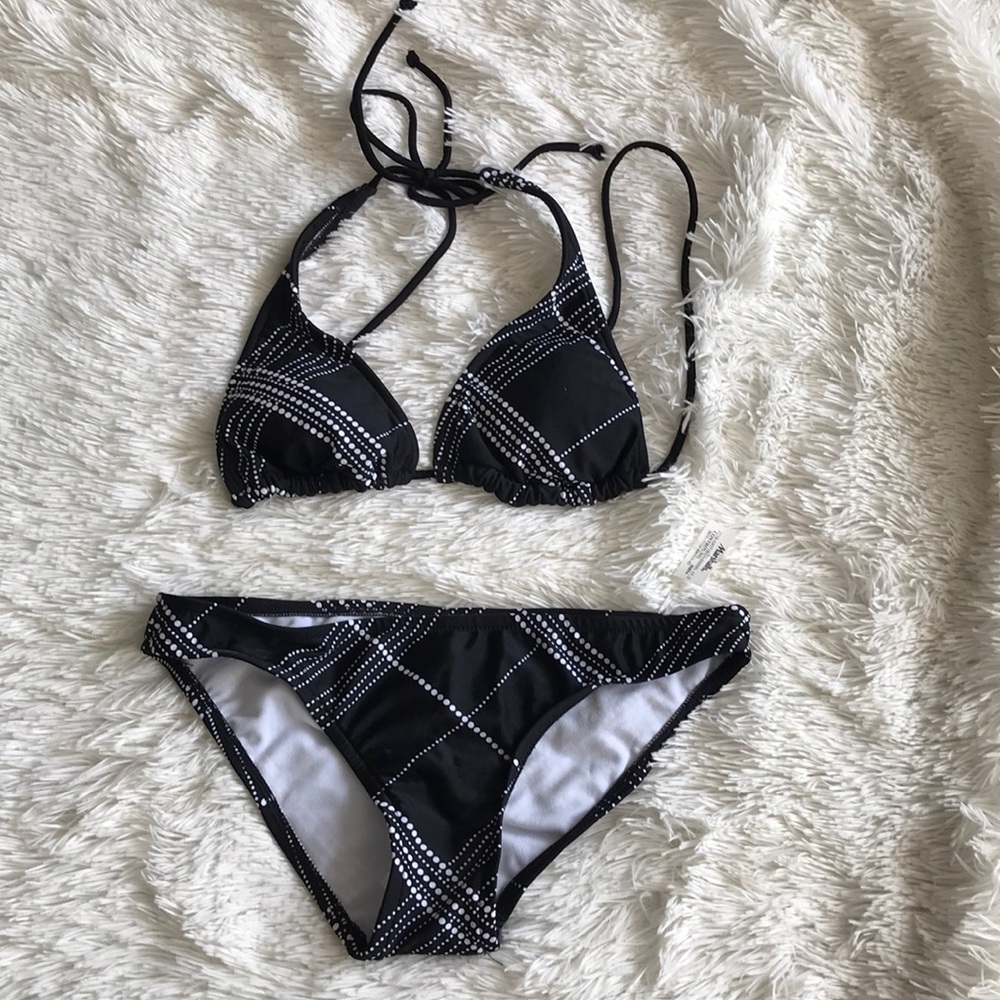 Brand new black bathing suit, with tags!